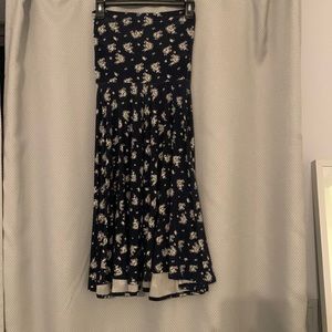 Strapless JCrew dress
